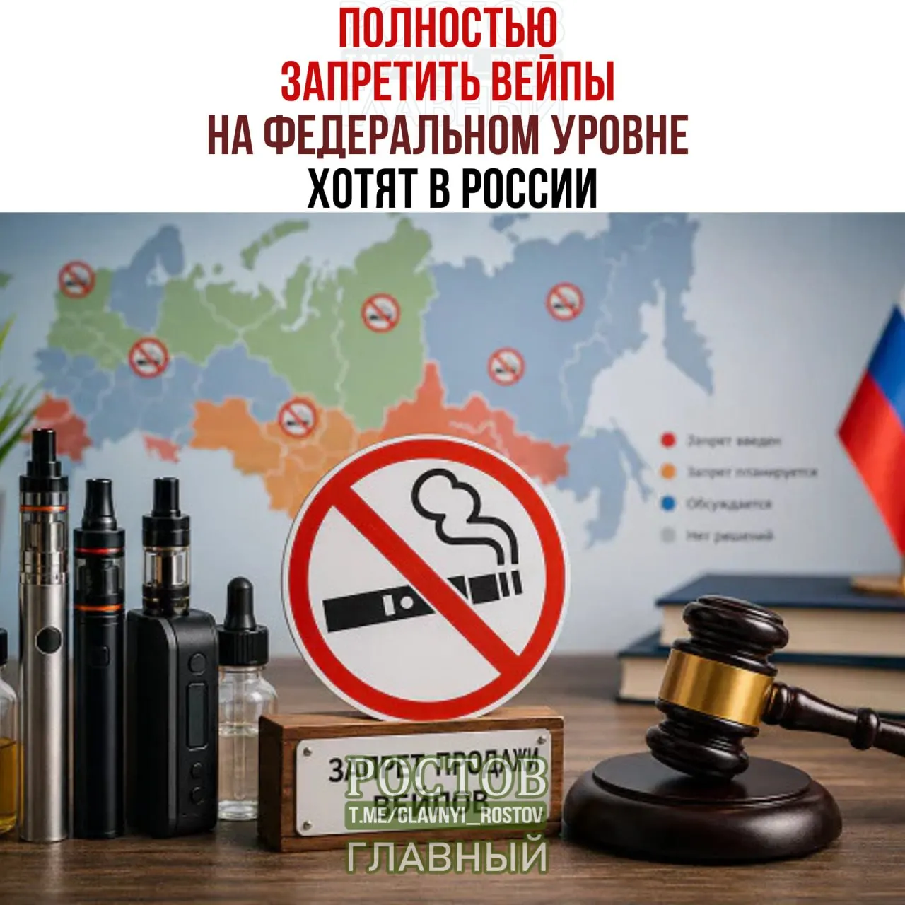 Общественные деятели предлагают полный запрет на производство и продажу вейпов по всей стране; регионы вводят локальные ограничения, но единый федеральный запрет пока не принят.
