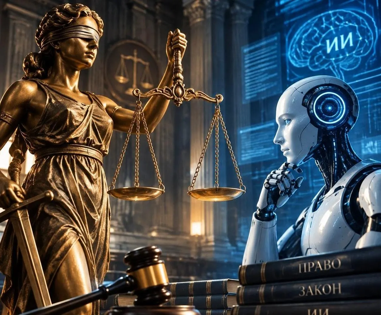 Через год в судах начнут применяться системы искусственного интеллекта, чтобы ускорить разбор дел и поддержать судей.