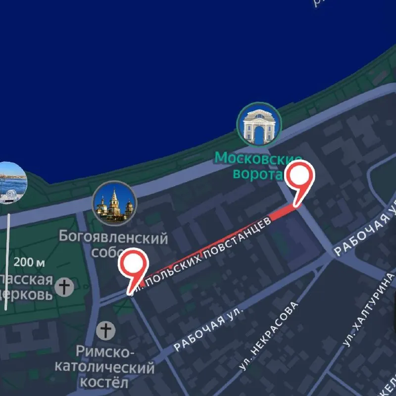 С 8:00 28 мая по 22:00 11 июня движение по участку от Пролетарской до Декабрьских Событий будет запрещено из‑за ремонта тепловой сети.