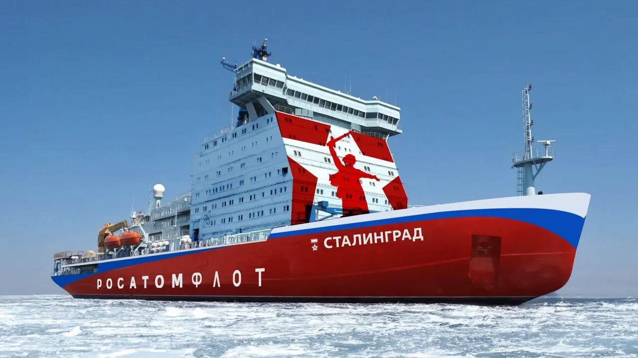 Рассматриваются варианты введения дополнительных платежей с экспорта или платы на Северном морском пути, чтобы профинансировать строительство ледоколов «Ленинград» и «Сталинград»; оценки сроков и стоимости приводятся в письме спецпредставителя Росатома.