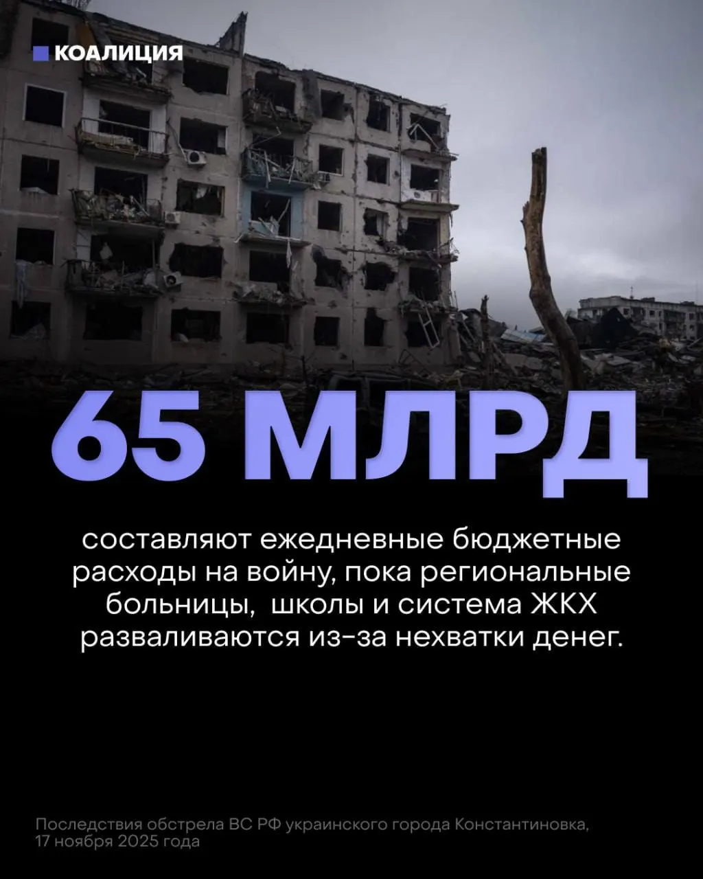 В проекте бюджета приоритет отдан «укреплению обороны»: на военные расходы закладывают вдвое больше средств, чем на здравоохранение, пенсии и образование. Это увеличивает риски для инфраструктуры и ложится на плечи простых людей.